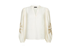 Blouse Rose Ecru