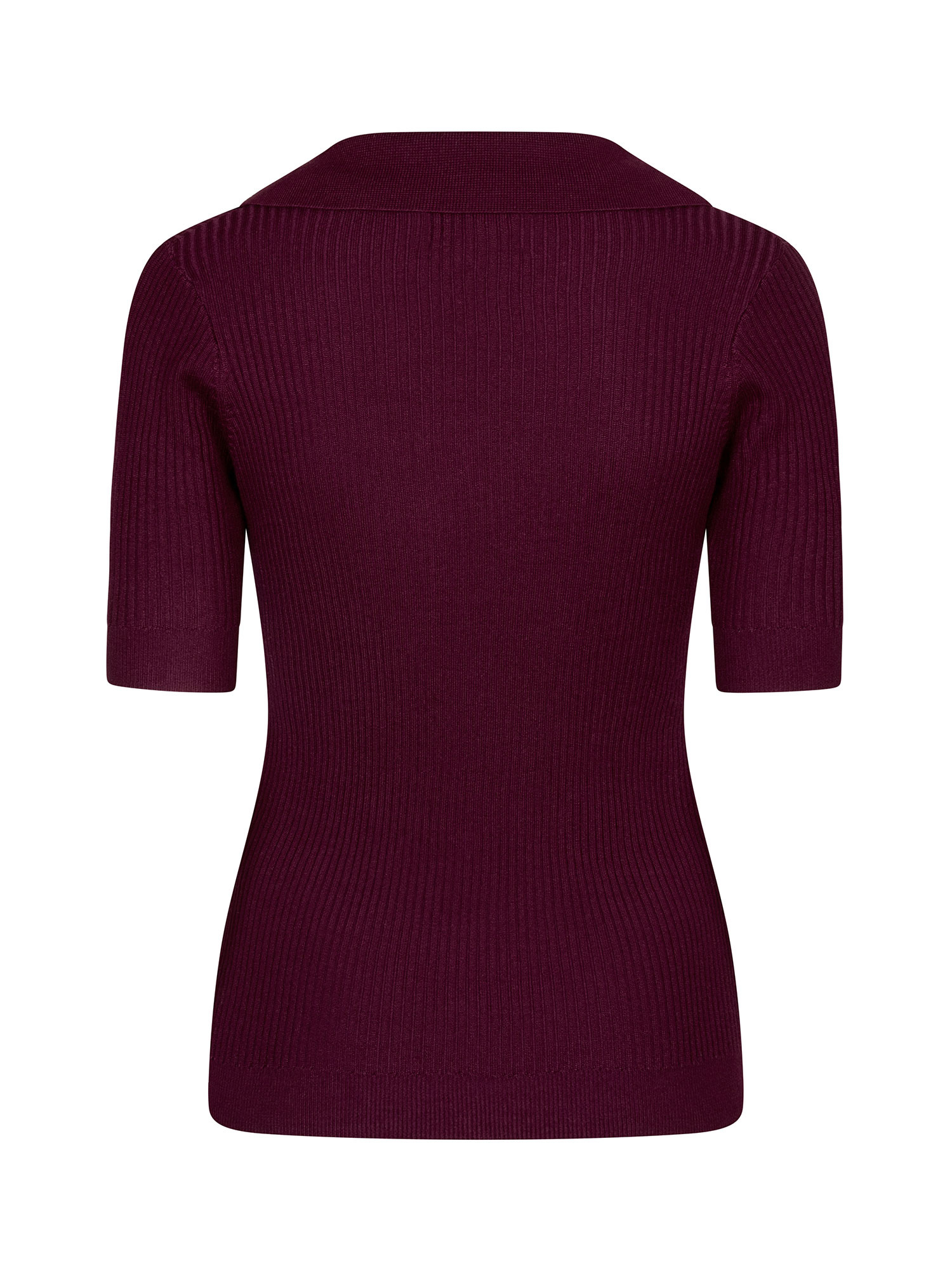 Knitted top Wies Burgundy
