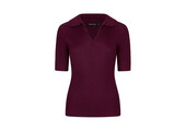 Knitted top Wies Burgundy
