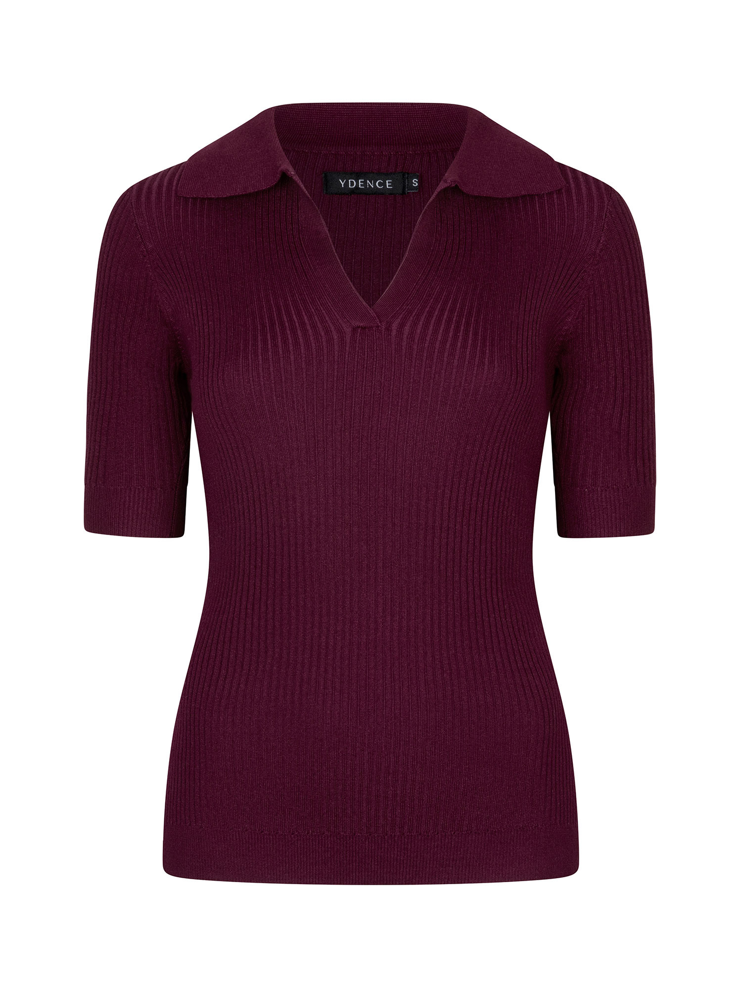 Knitted top Wies Burgundy