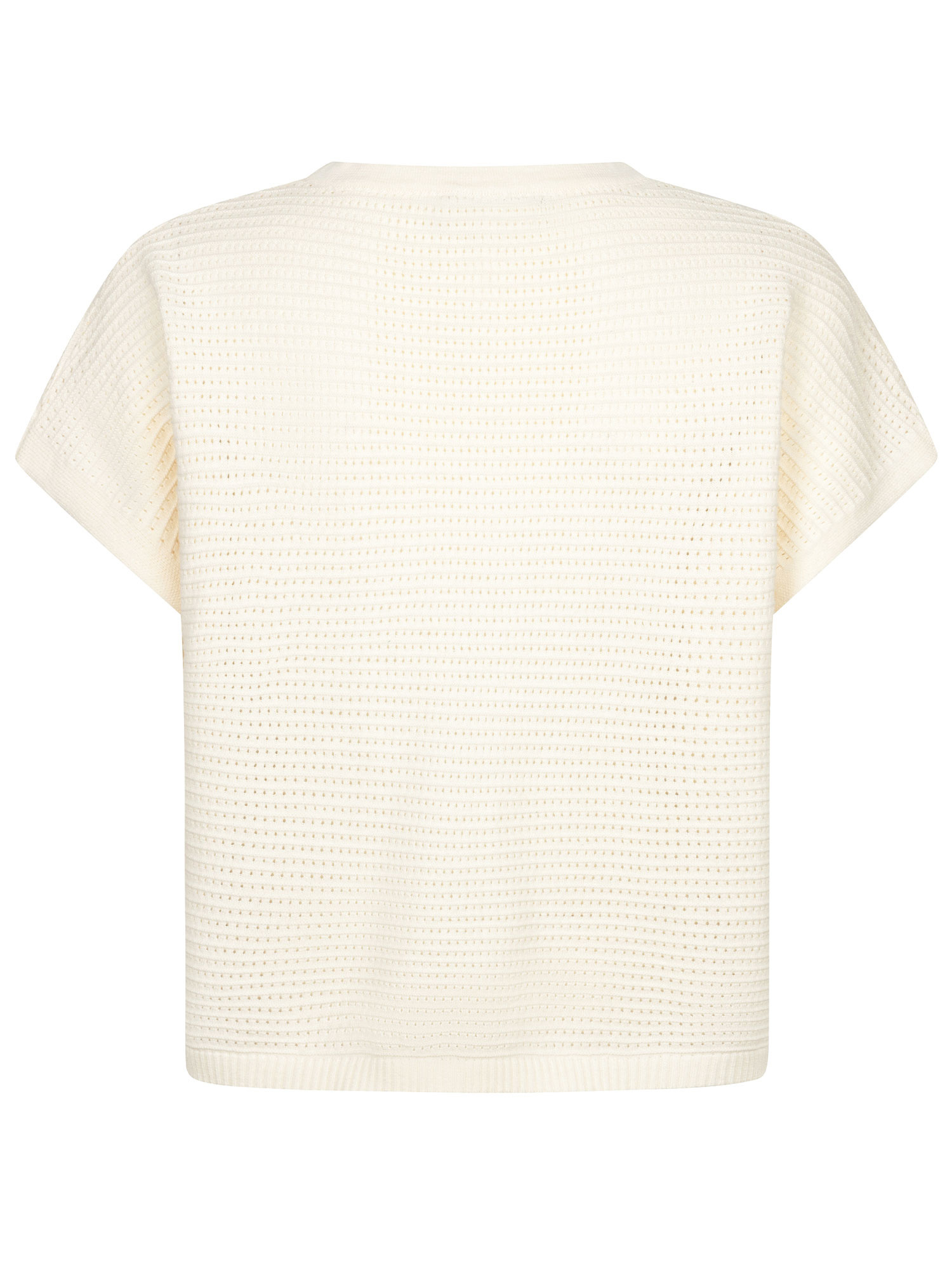 Knitted top Elin Ecru