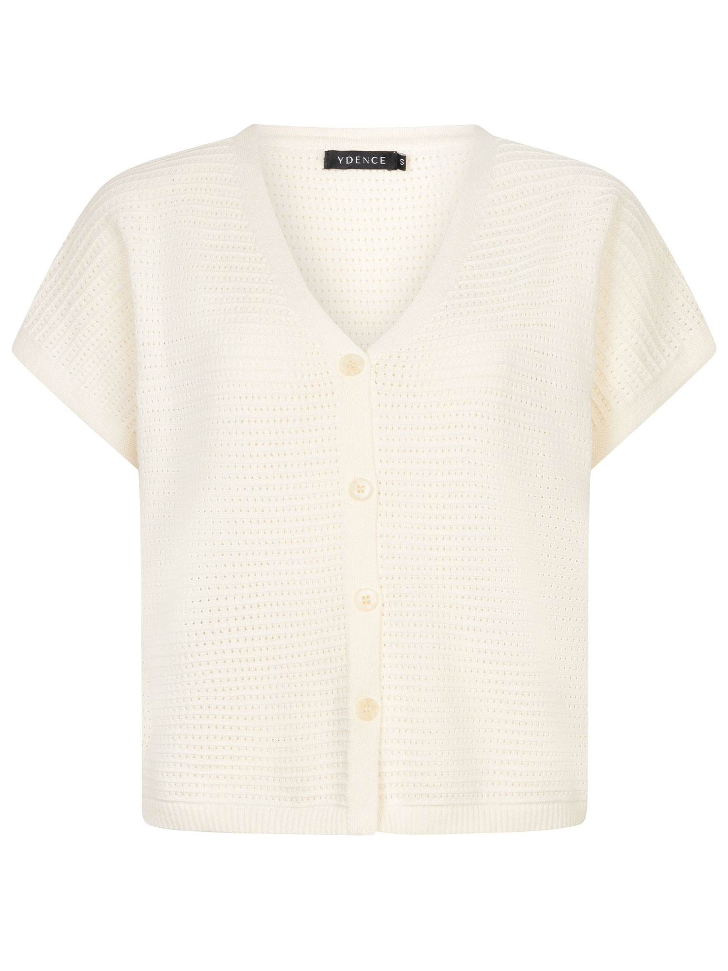 Knitted top Elin Ecru