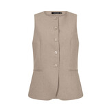 Gilet Mellie Stone grey