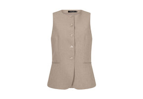 Gilet Mellie Stone grey