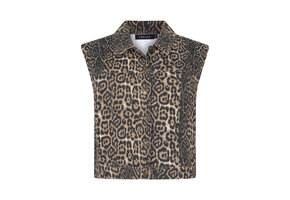 Gilet Tara Leopard
