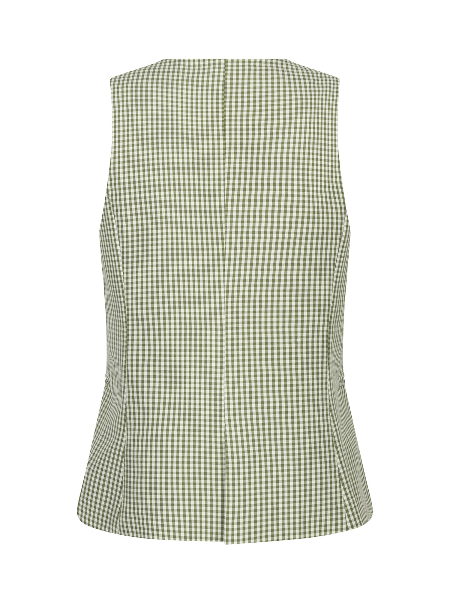 Gilet Jette Green check