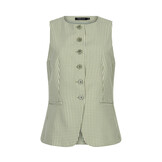 Gilet Jette Green check