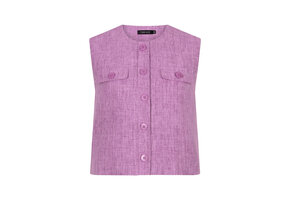 Gilet Amanda Purple melange