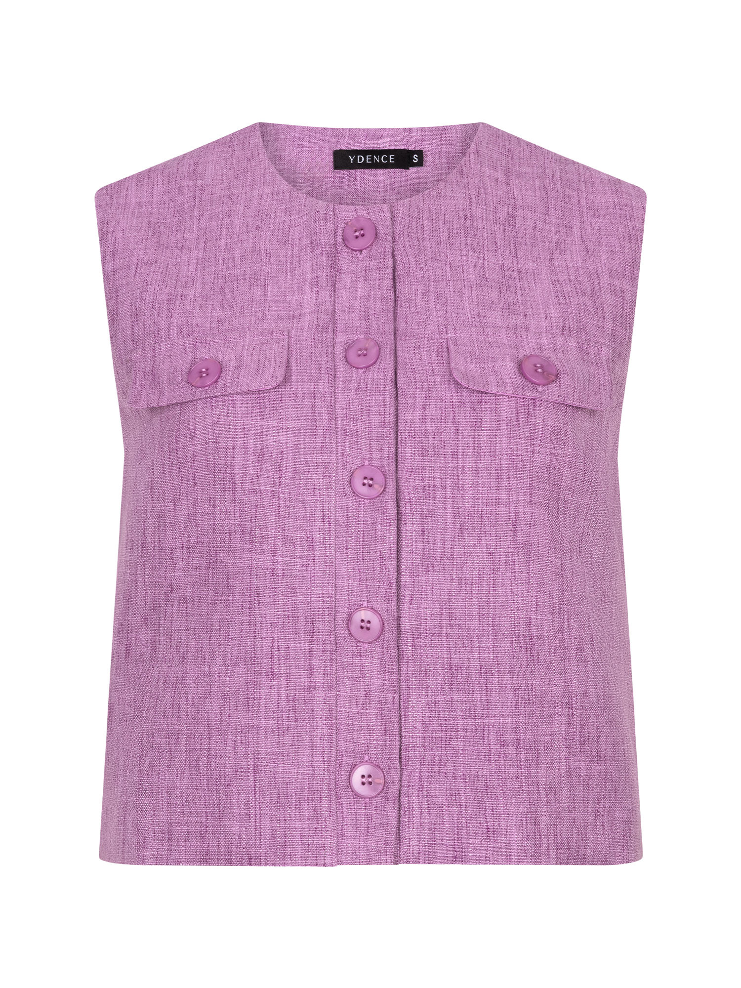 Gilet Amanda Purple melange