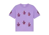 Flower T-Shirt Paisley Purple