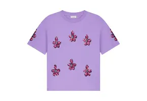 Flower T-Shirt Paisley Purple