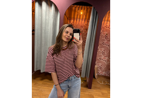 T-shirt Nienke pink/brown