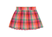 Sara Skirt Fuchsia Multi Check