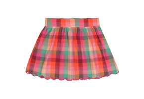 Sara Skirt Fuchsia Multi Check