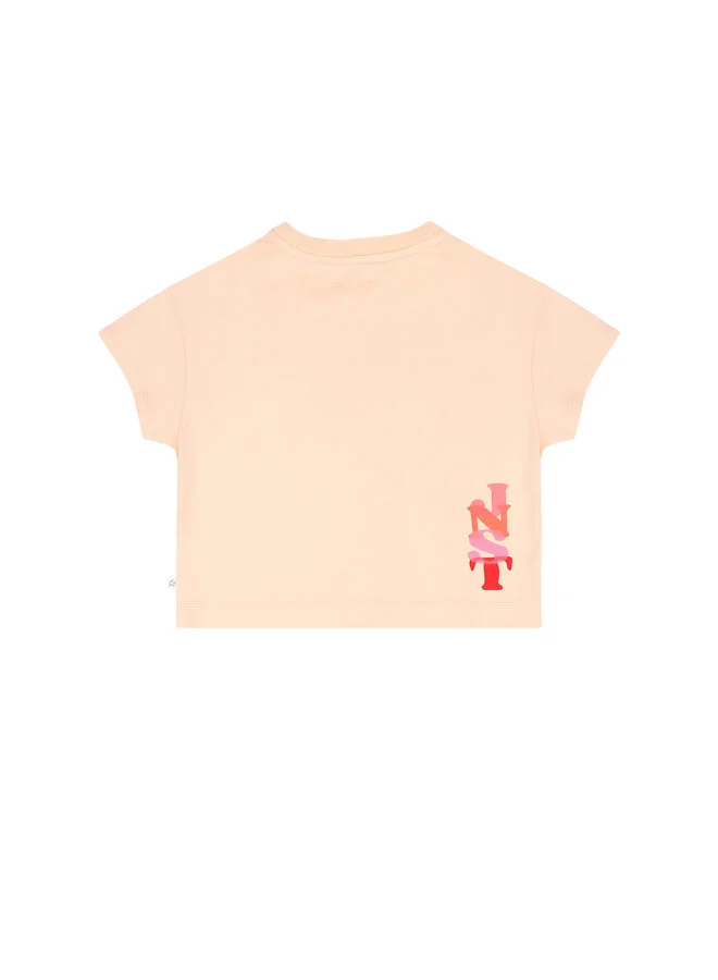 Livia T-Shirt Peach Orange