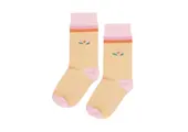 Fancy Sneaker Socks Peach Orange