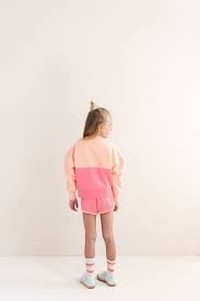 Sammy Sweater Peach Orange Fresh Pink