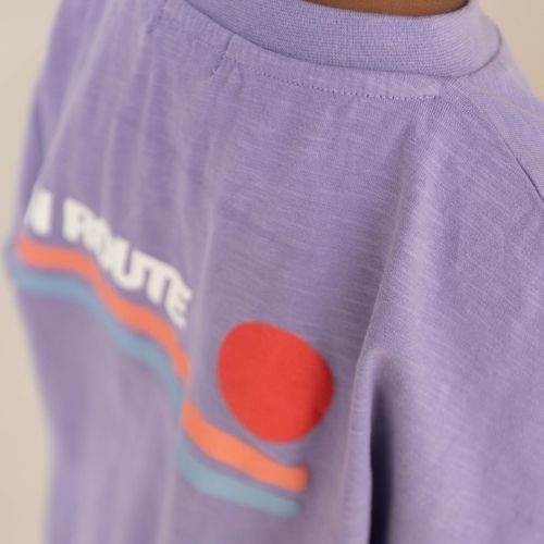 Ben oversized T-Shirt Lavender Purple