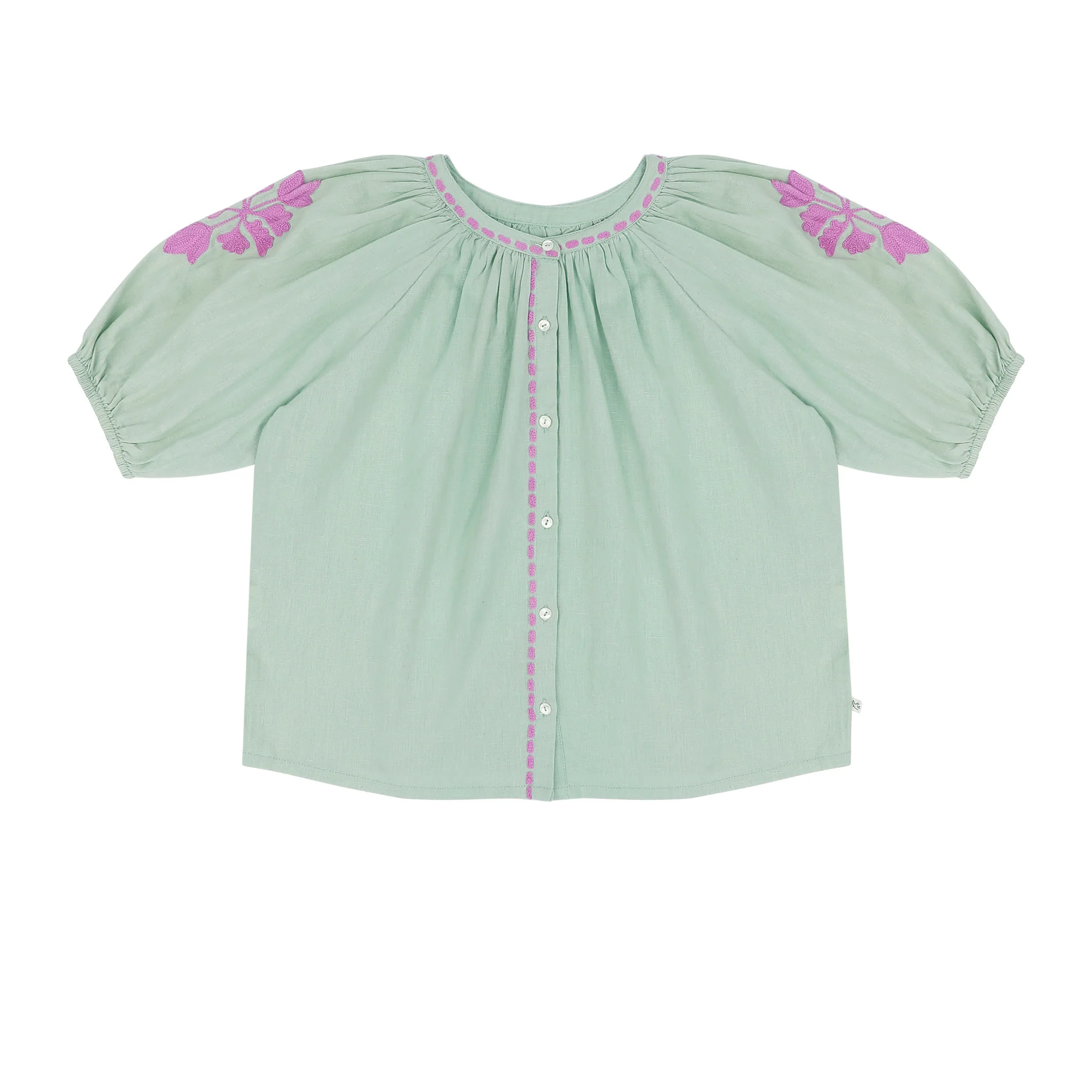 Colette Blouse Sage Green