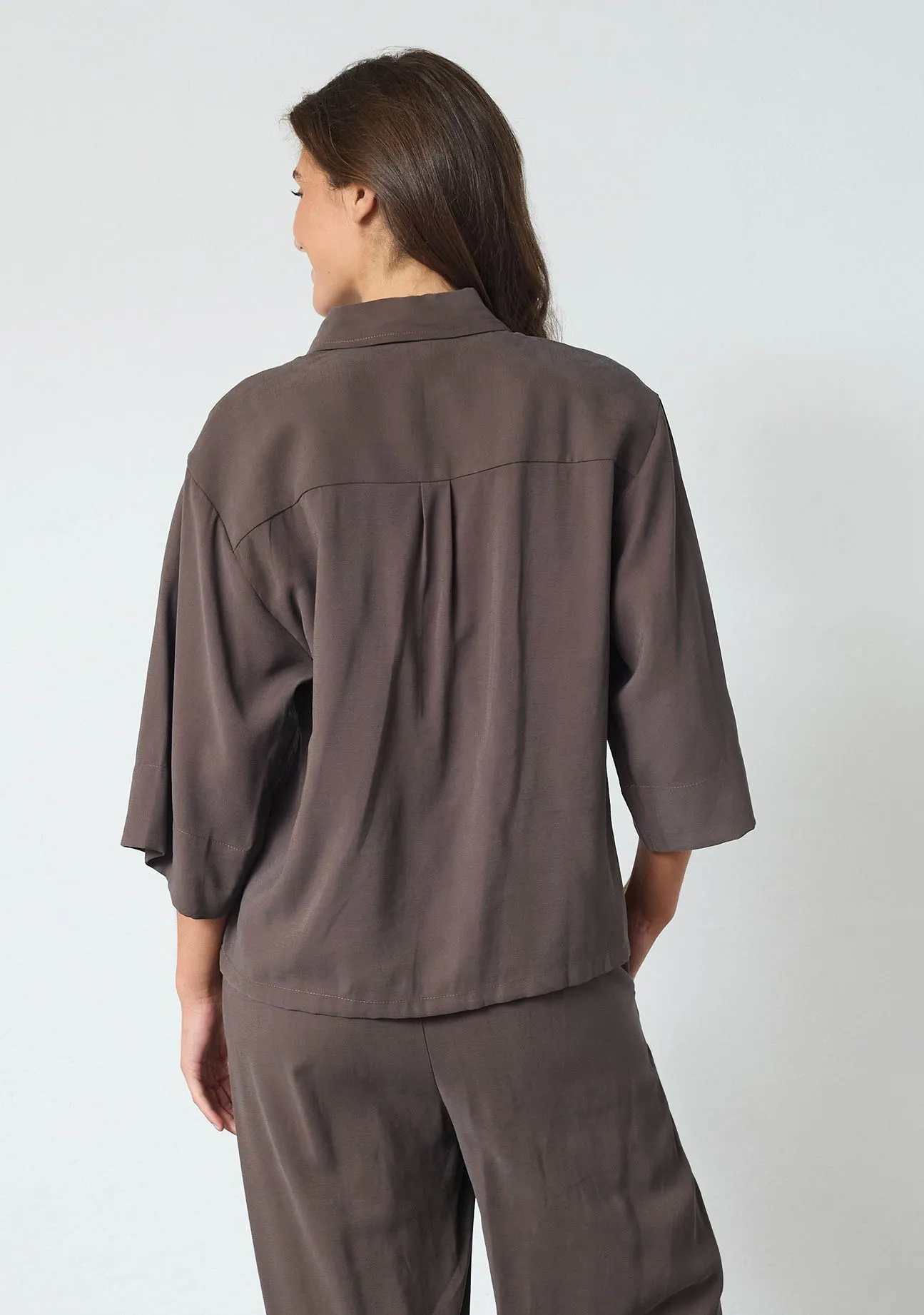 Verina Blouse Dark Earth