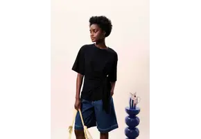 Frnch  Top Iseora  Noir Zwart