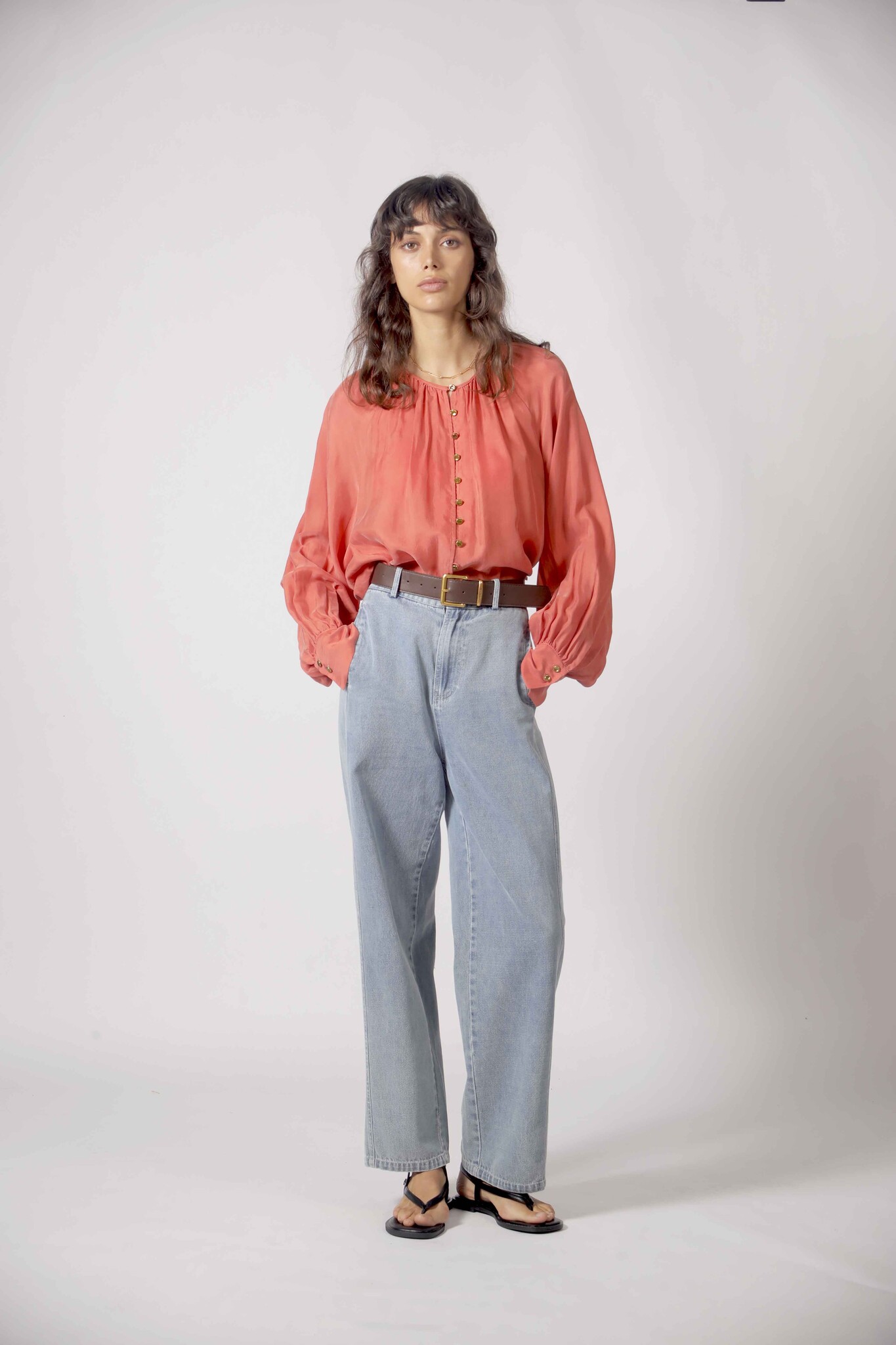 The Korner Blouse Pink