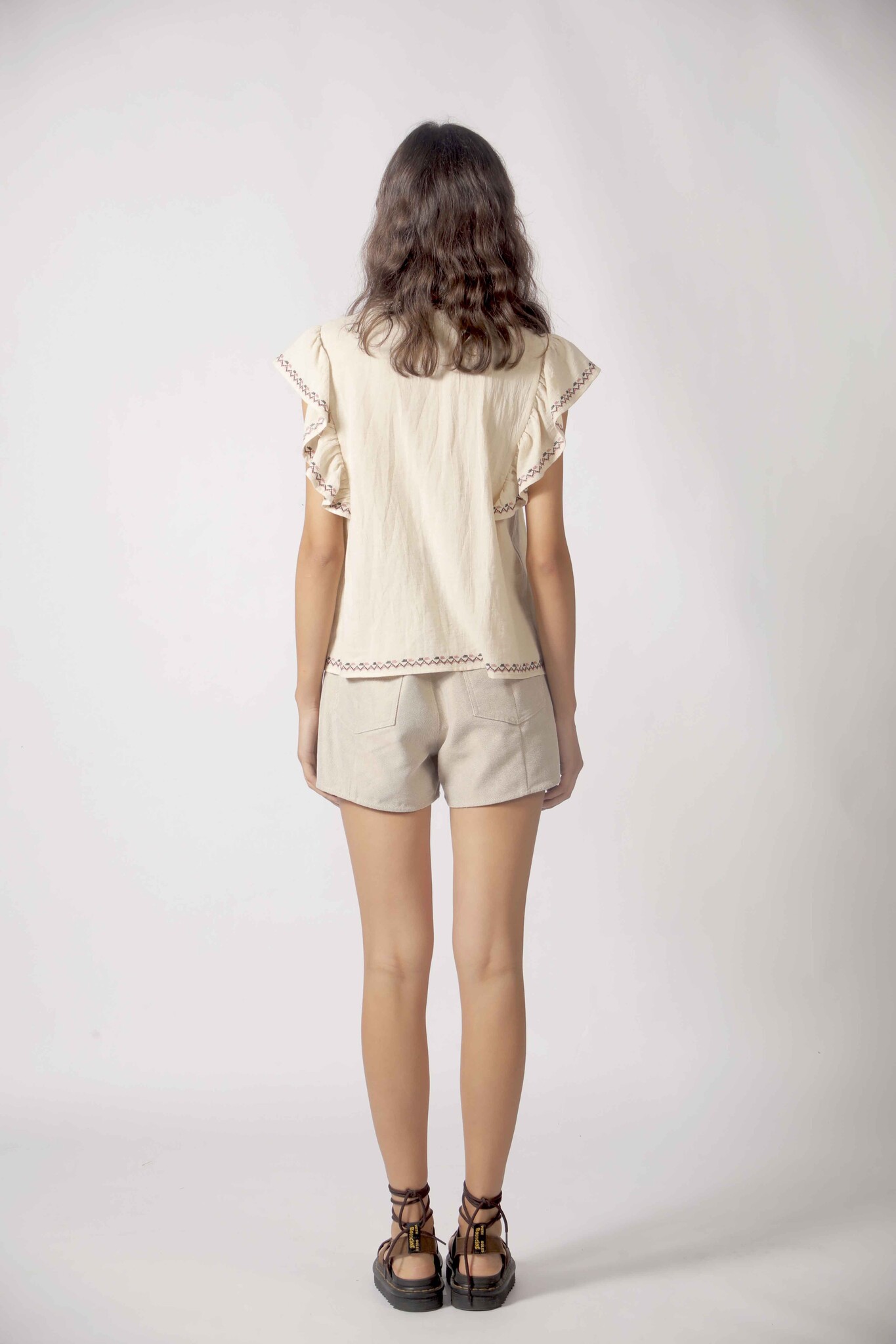 The Korner Blouse Cream