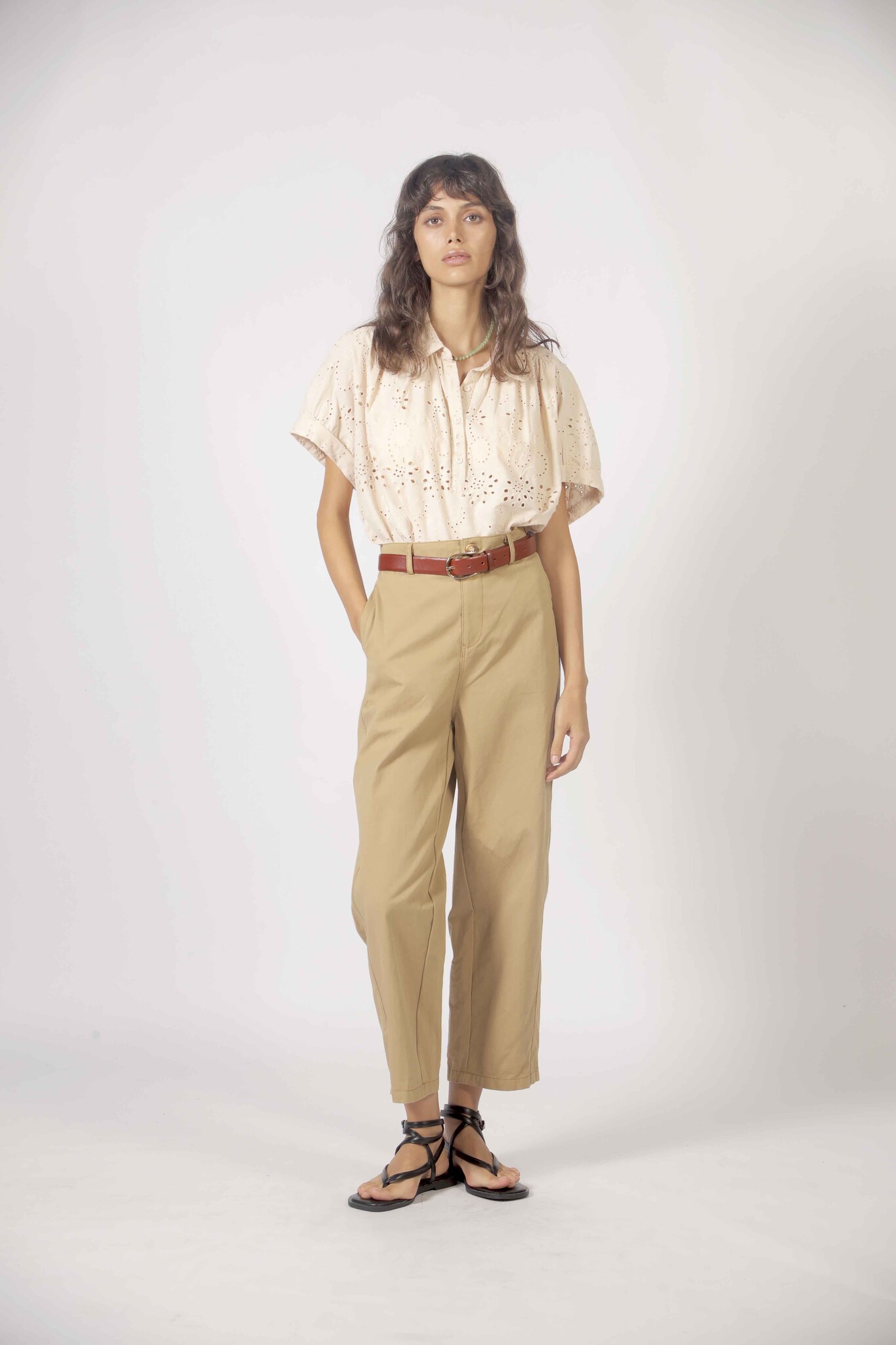 The Korner Top Beige