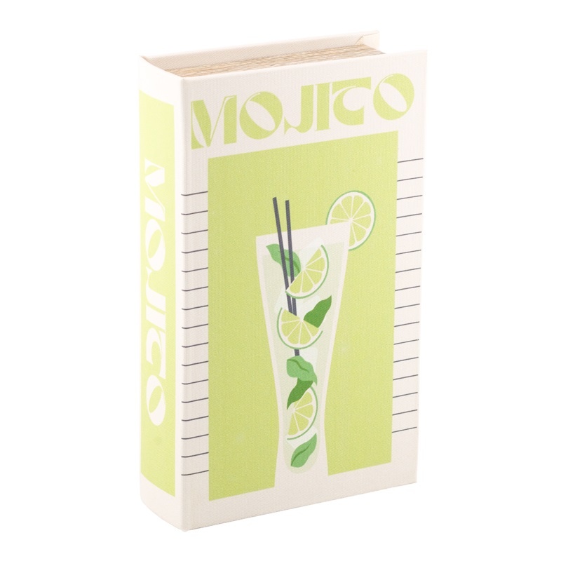 Opbergboek Koffietafel Mojito 21x13cm