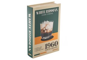 Opbergboek Koffietafel Cocktail 33x22cm