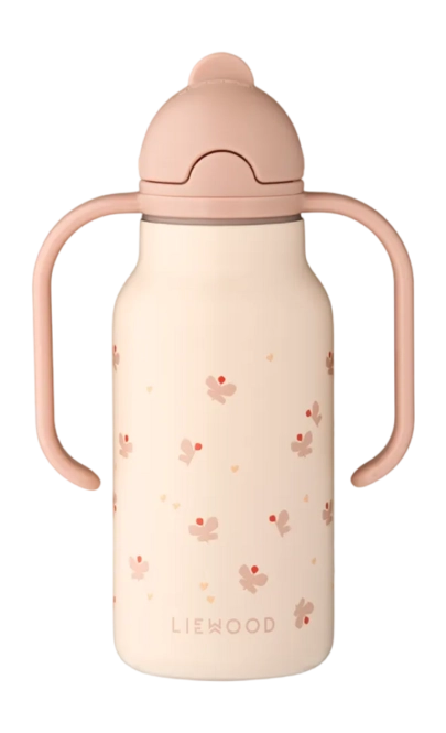 Kimmie Water Bottle 250 ml Mini Butterfly / Apple blossom