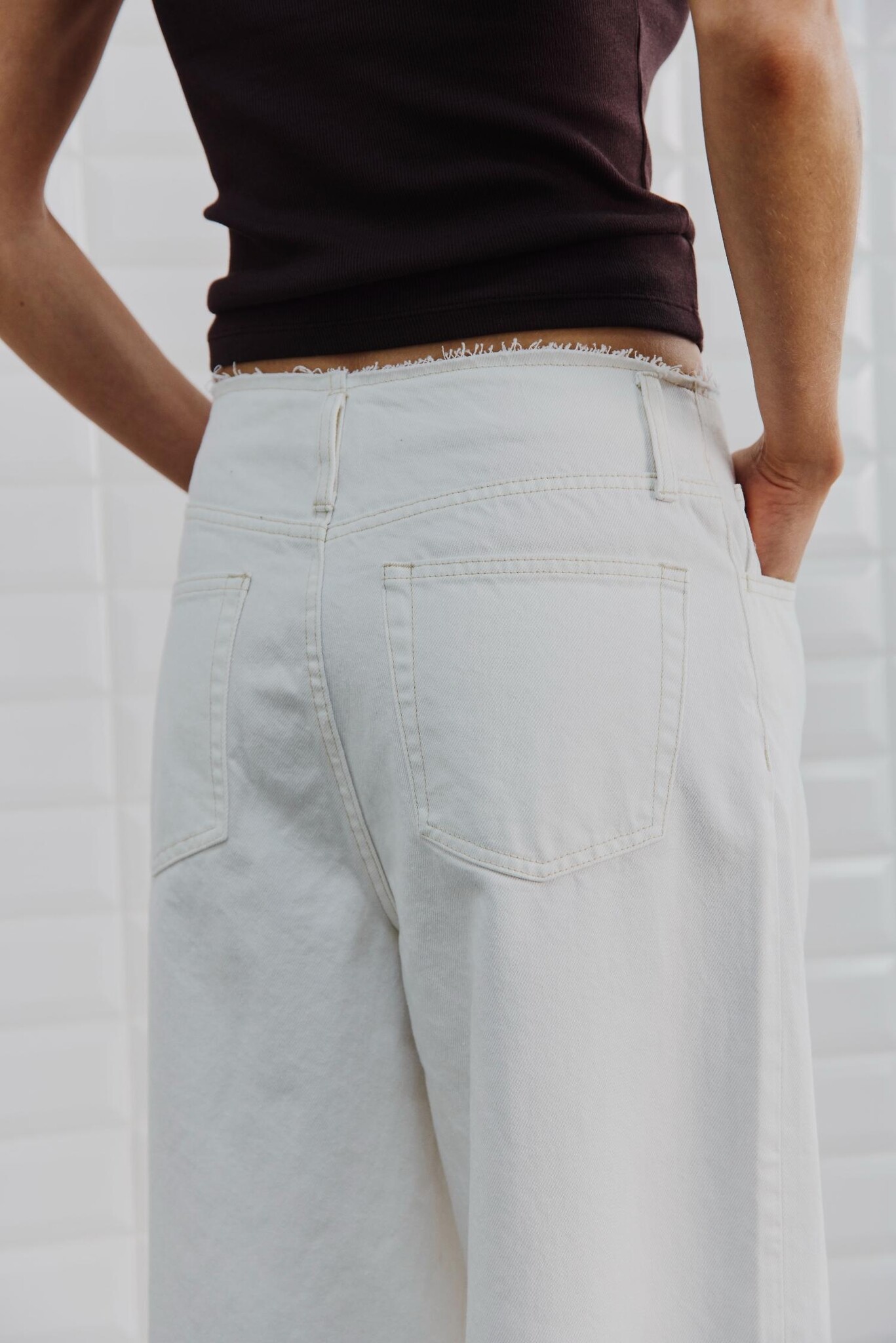 Wblangelina Wide Pants White