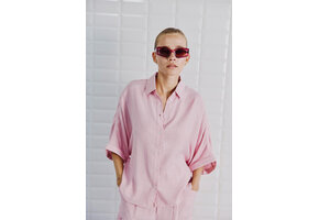 Wblaronia Batsleeve Shirt Strawberry Cream