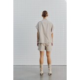 Wblanni Vegan Waistcoat Silver Lining