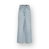 Sunny Stud Wide leg flare Light Blue Stone