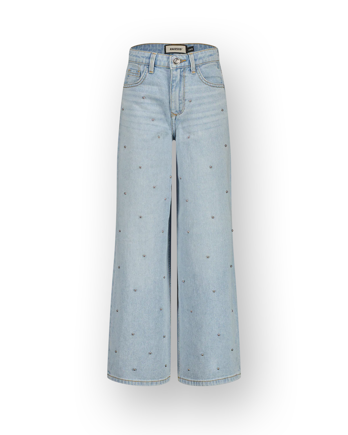 Sunny Stud Wide leg flare Light Blue Stone