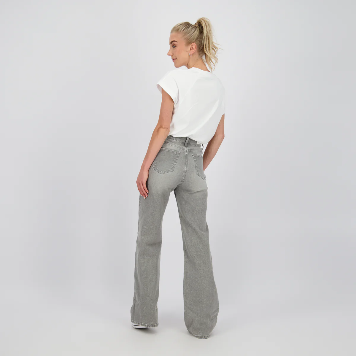 Sierra Wide leg Light Grey Stone