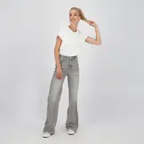 Sierra Wide leg Light Grey Stone