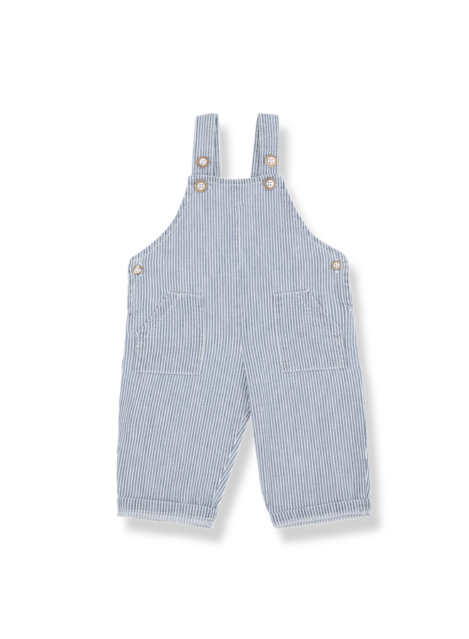 Long Dungaree Mao Denim