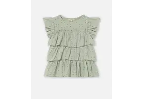 Harper Top Aqua Gray