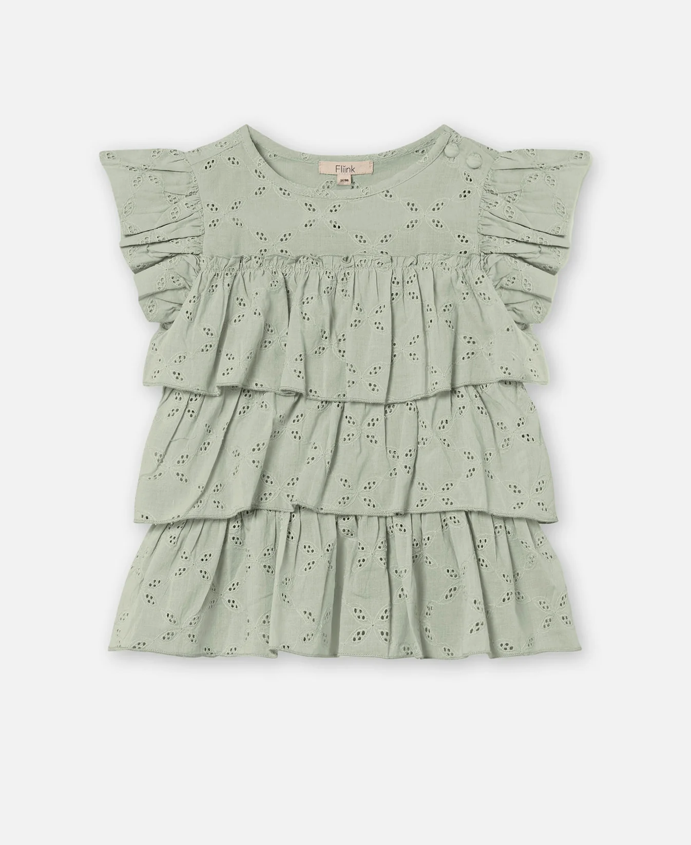 Harper Top Aqua Gray