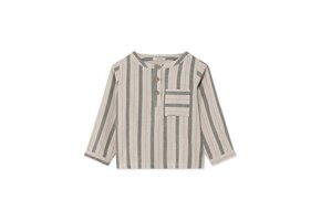 Vira Ls Shirt Hedge Green/Sandshell