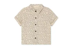 Elmo Ss Shirt Coffee Bean/ Sandshell