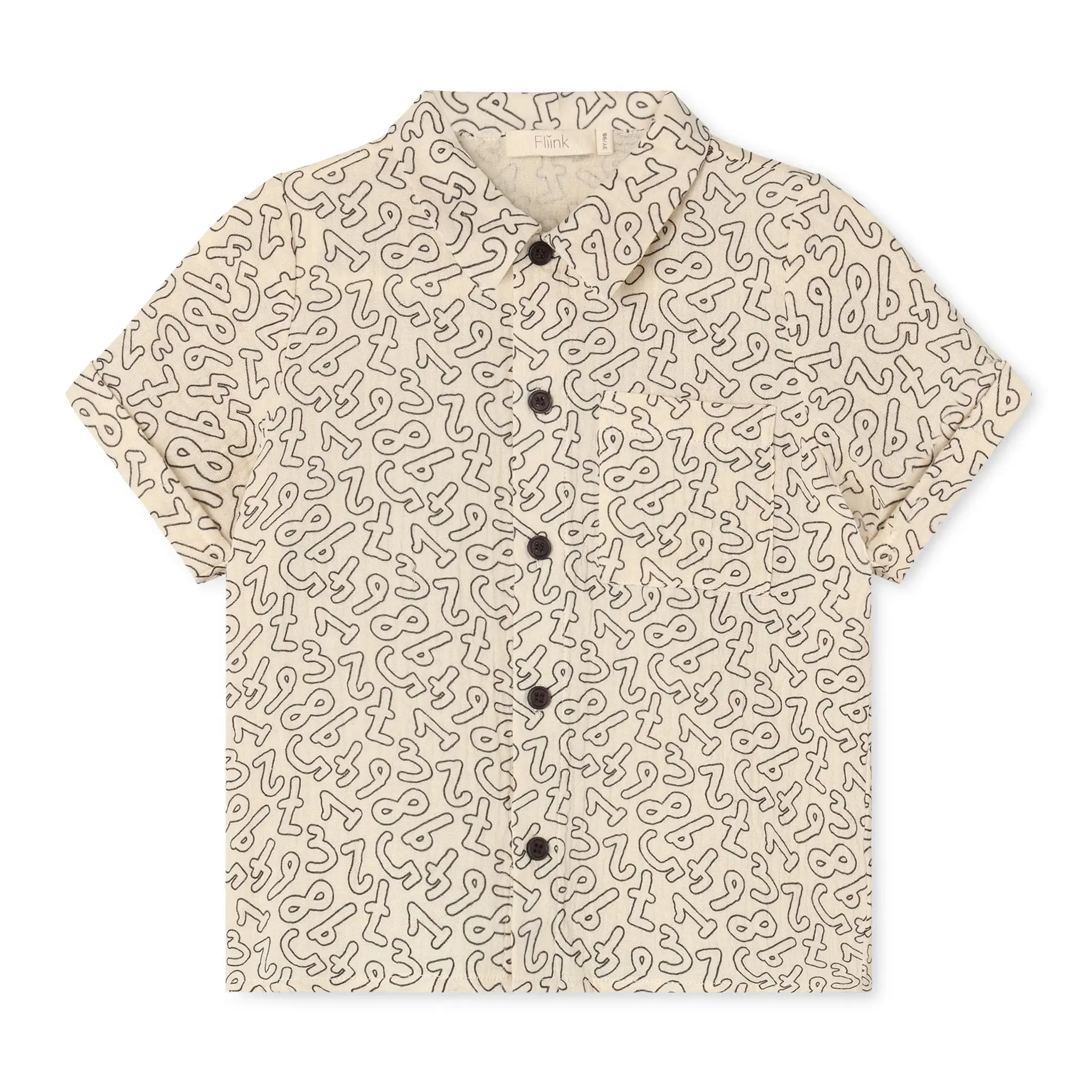 Elmo Ss Shirt Coffee Bean/ Sandshell