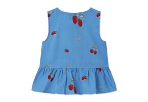 Elma Sl Top Marina Blue Aop