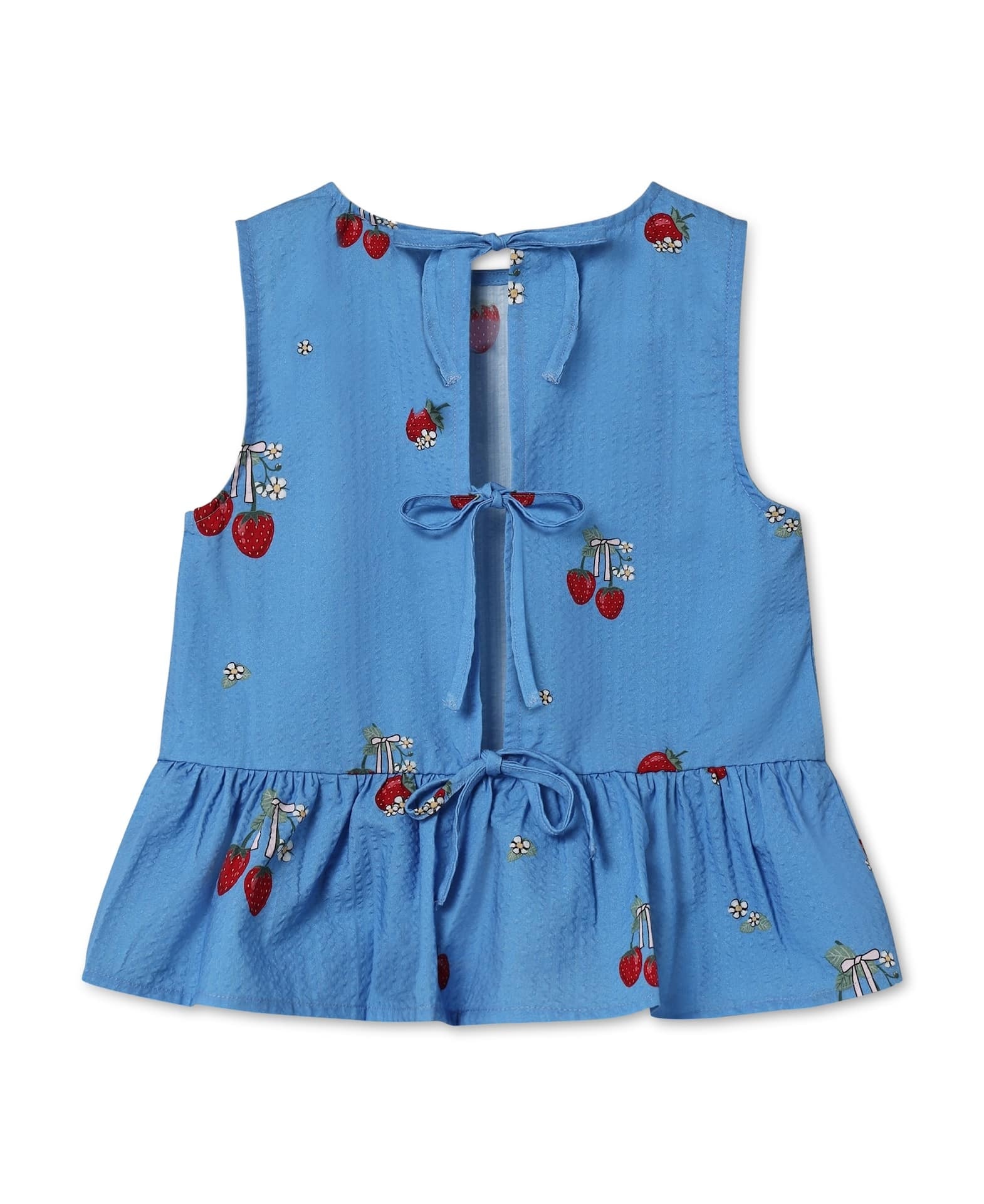 Elma Sl Top Marina Blue Aop