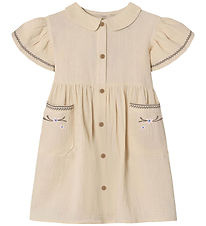 Amour Flower Dress Sandshell