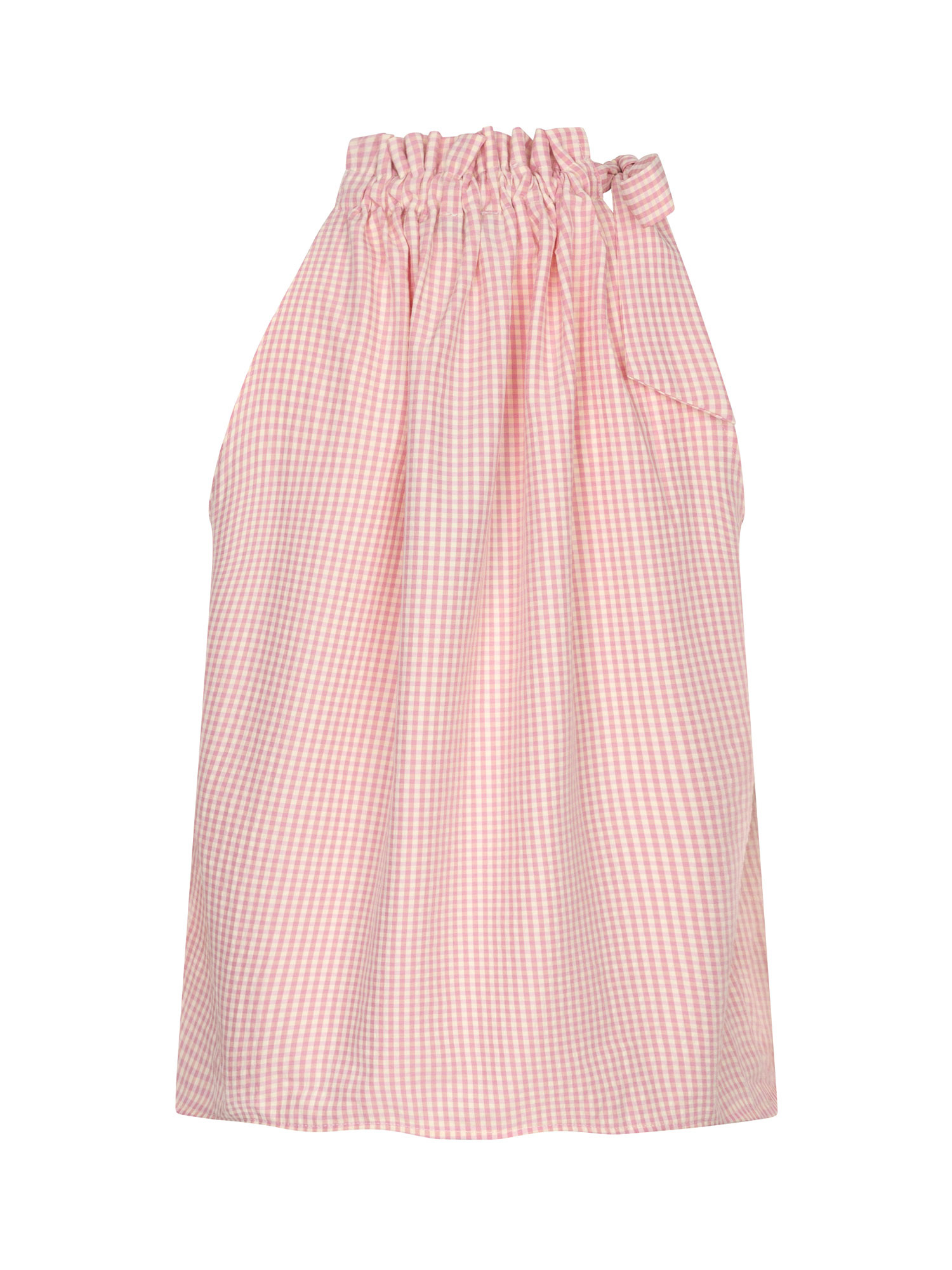 Top Kaylee Pink check