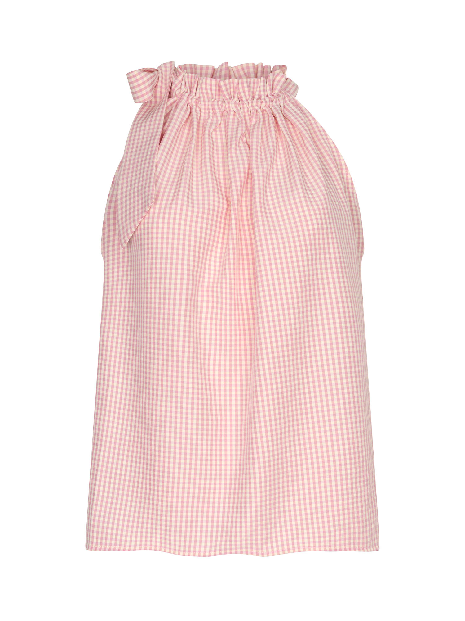 Top Kaylee Pink check