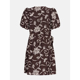 Dress Saphira Dark brown